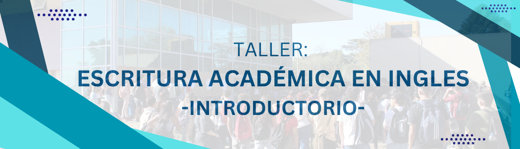 Taller escritura académica en inglés